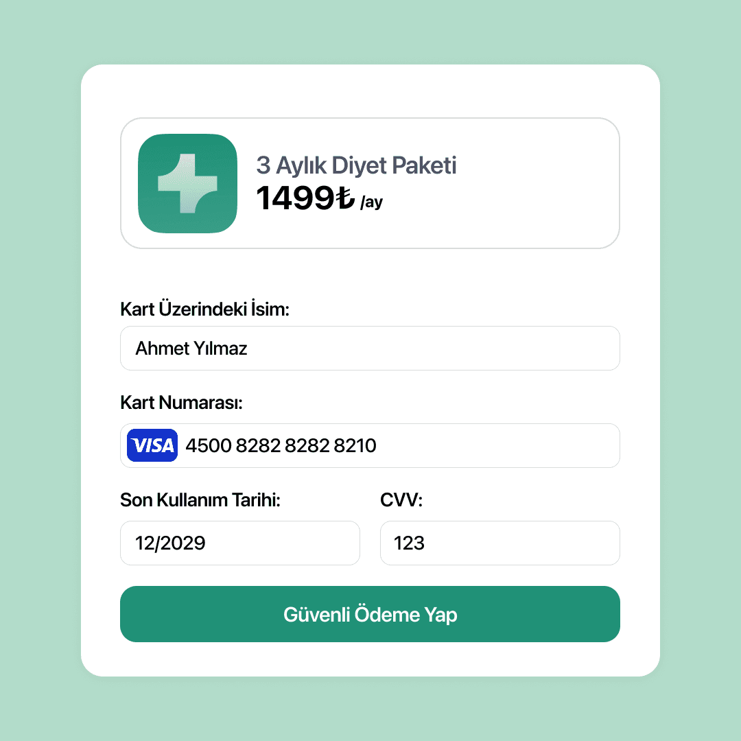 Güvenli Ödeme Sistemi